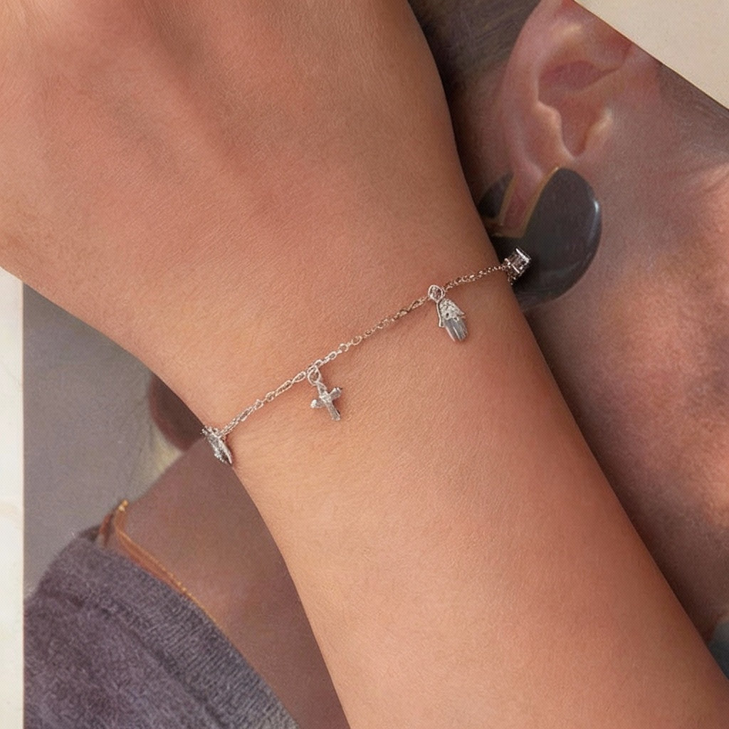 Pulseira “Proteção” em Prata 925