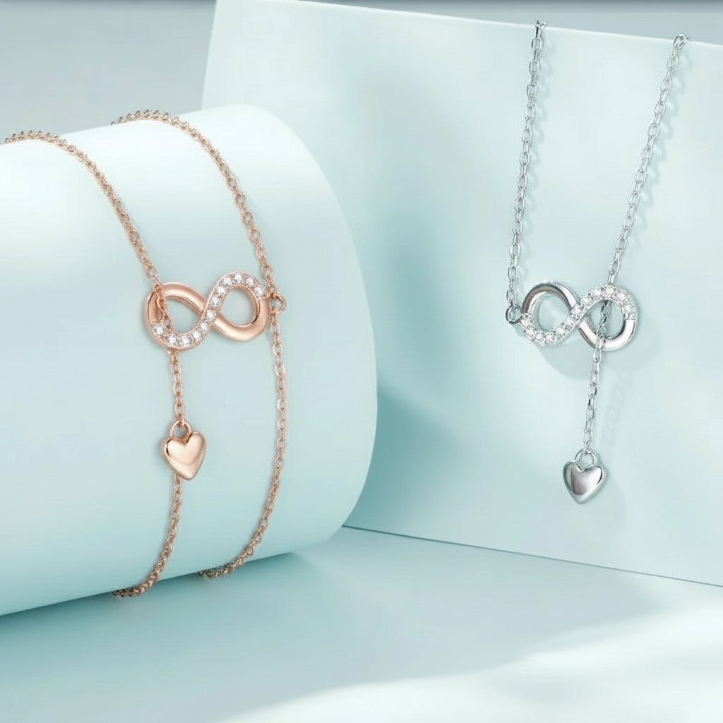 Colar "Amor Infinito" em Prata 925