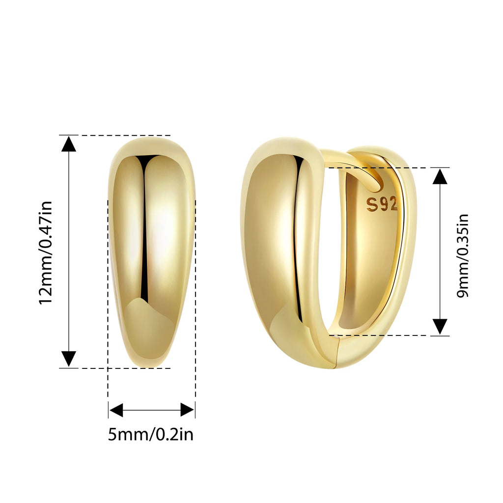 Brinco "Office Lady" em Prata 925