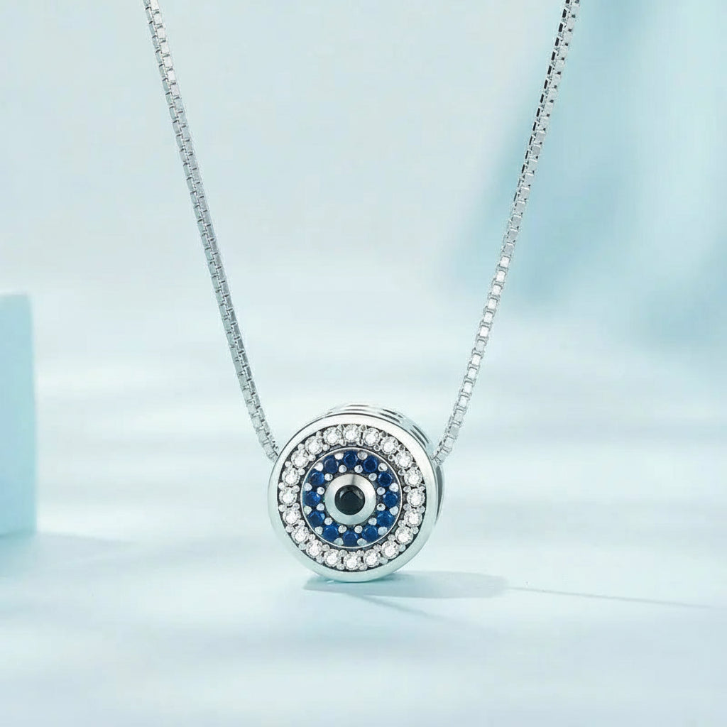 Colar "Olho Grego" em Prata 925