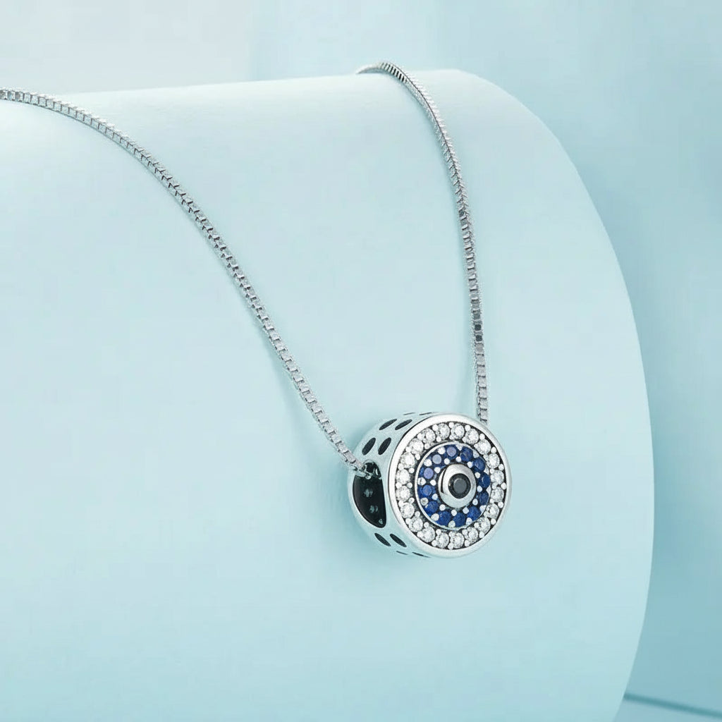 Colar "Olho Grego" em Prata 925